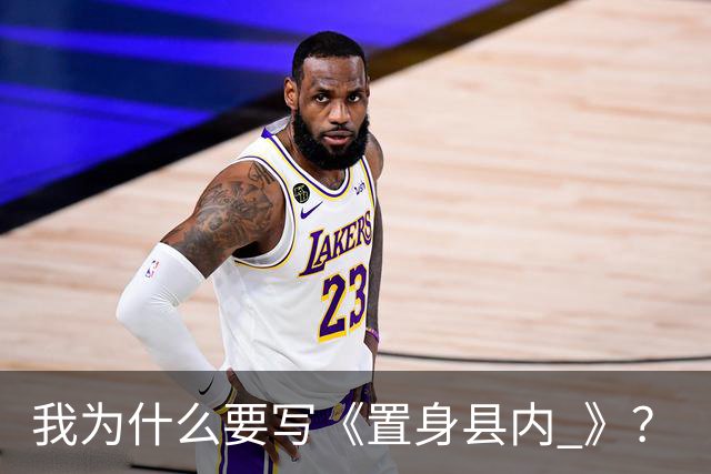 我为什么要写《置身县内 》？