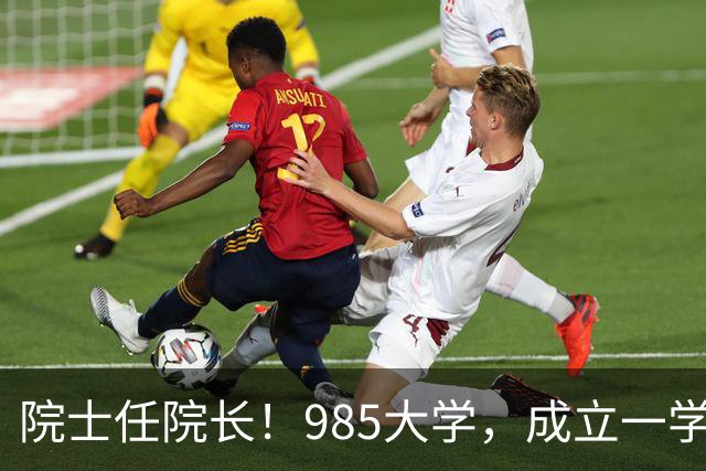 院士任院长！985大学，成立一学院